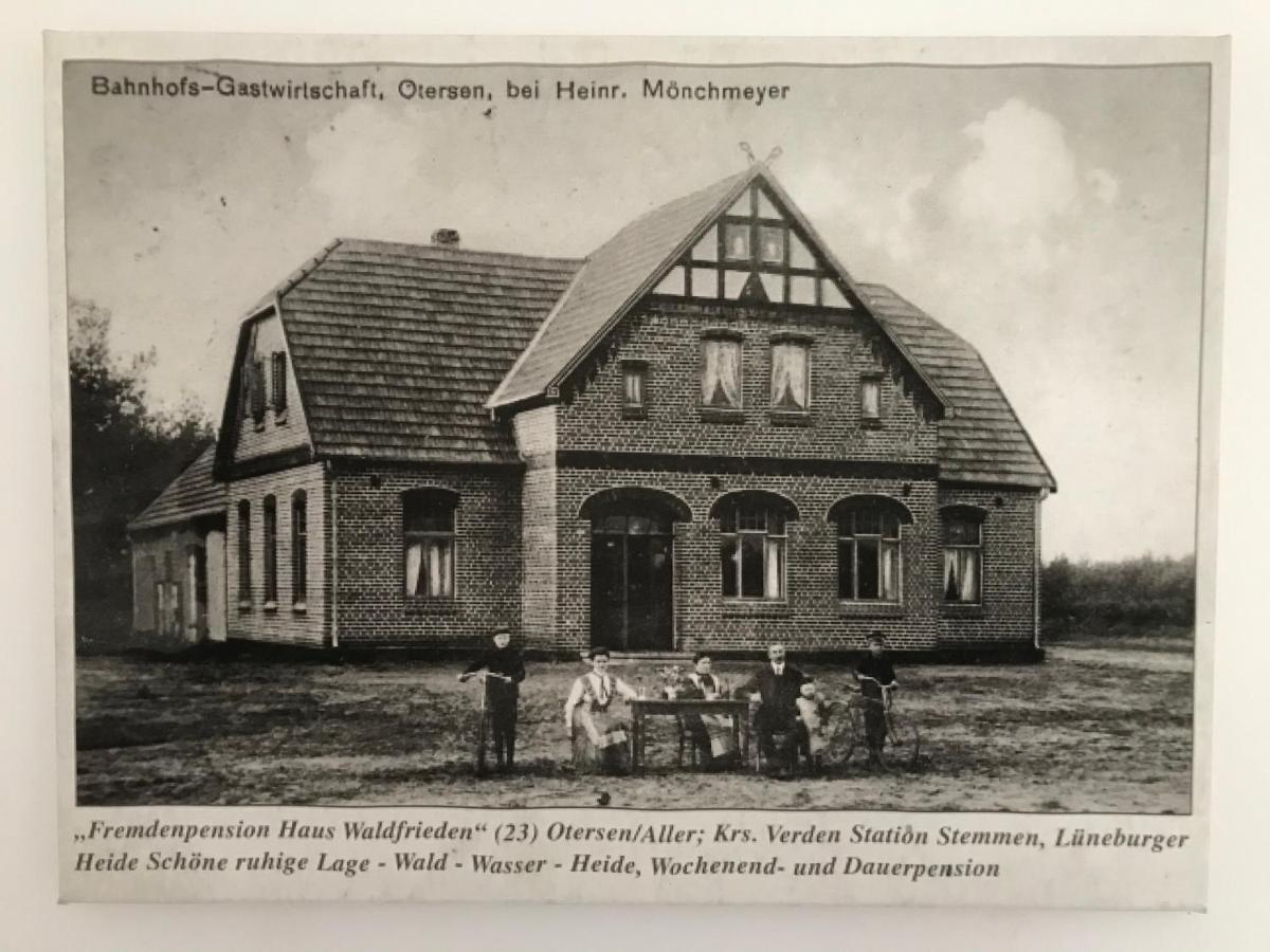 Alter Bahnhof Otersen Leilighet Kirchlinteln Eksteriør bilde